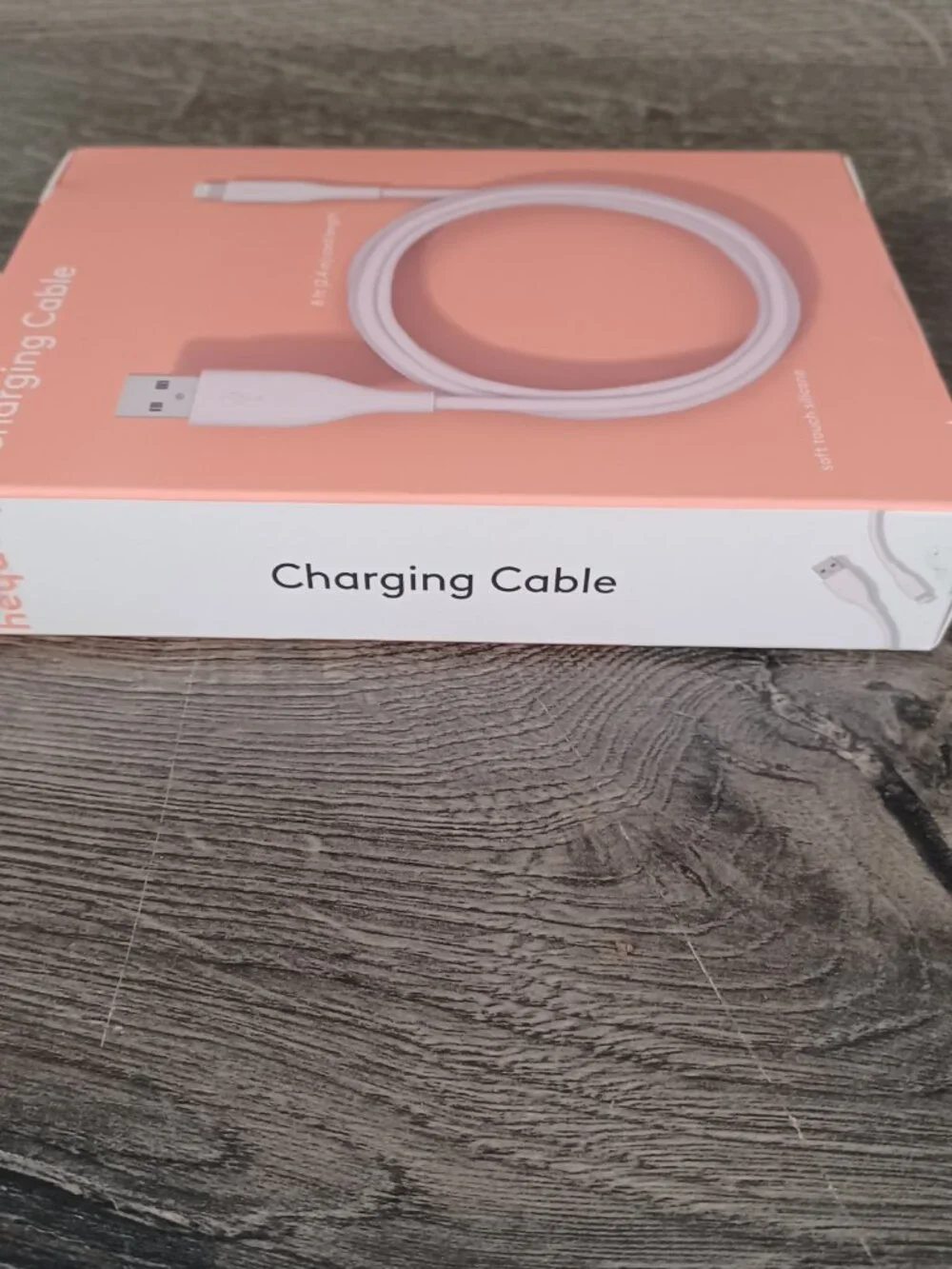 NIB Heyday 8 Ft. USB-A To Lightning Charging Cable Pink For iPhone/iPad